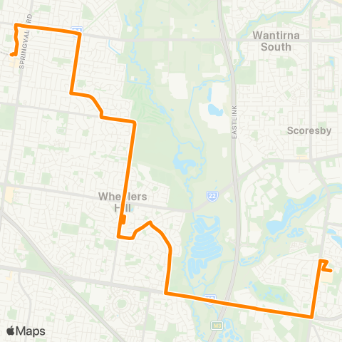 Others Glen Waverley - Rowville map