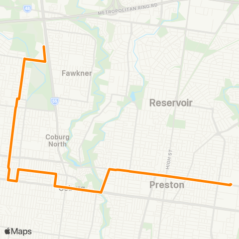 Others Gowrie - Northland SC map