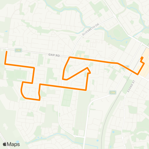 Others Wilsons Lane - Sunbury map