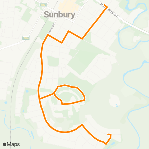 Others Jacksons Hill - Sunbury map