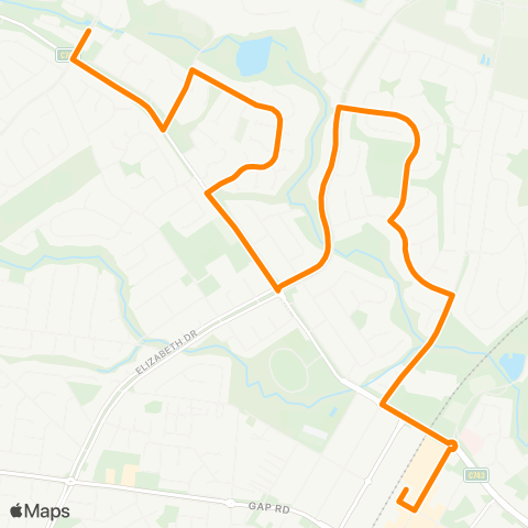 Others Canterbury Hills - Sunbury map