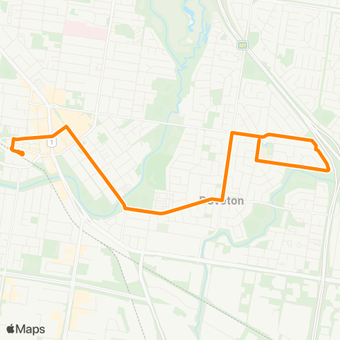 Others Doveton - Dandenong map