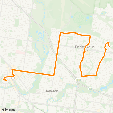 Others Endeavour Hills - Dandenong map