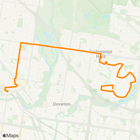 Others Endeavour Hills - Dandenong map