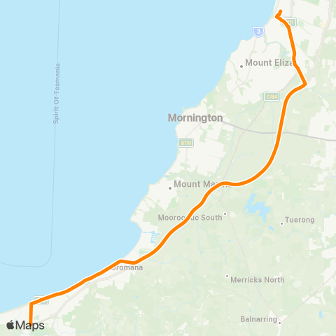 Others Mornington Peninsula - Frankston Station map