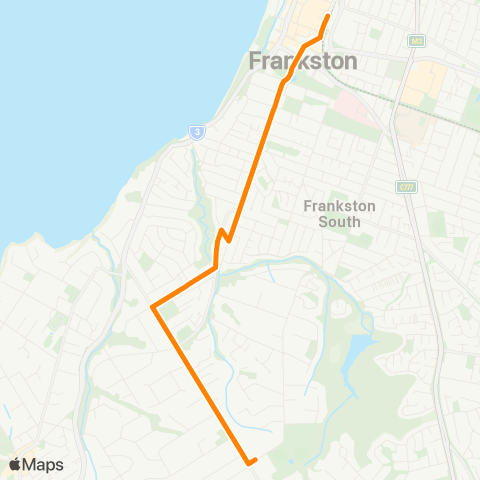 Others Frankston South - Frankston map