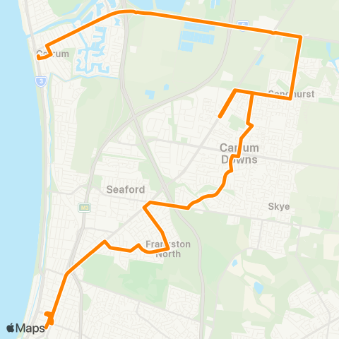 Others Carrum Downs - Frankston map