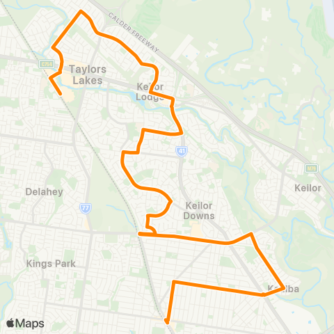 Others Watergardens Station - St Albans Station map