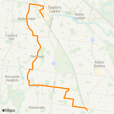 Others Watergardens Station - St Albans Station map