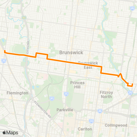 Others Moonee Ponds - Westgarth map