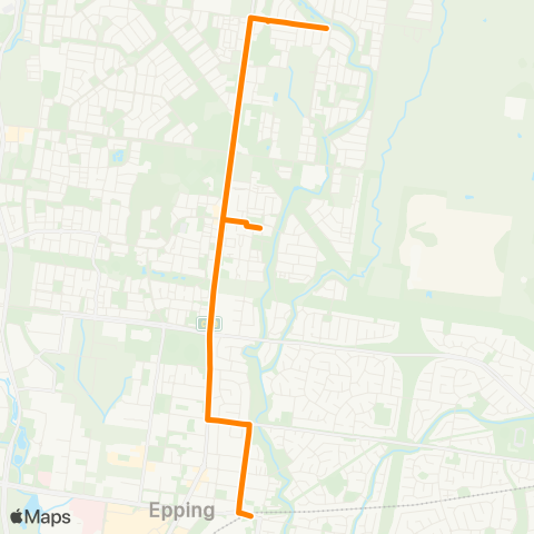 Others Wollert East - Epping Station map