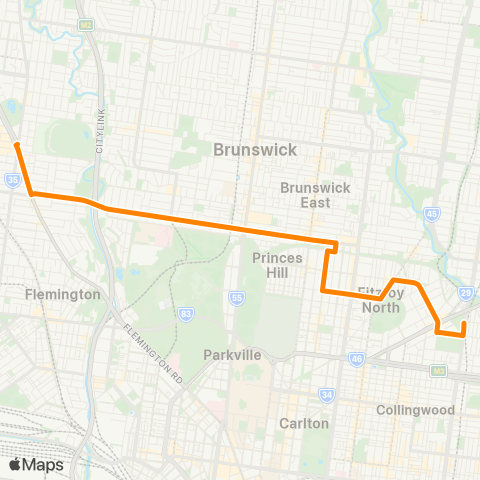 Others Clifton Hill - Moonee Ponds map