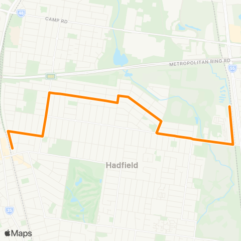 Others Gowrie - Glenroy map