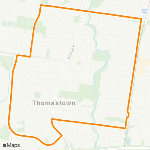 Others Thomastown map