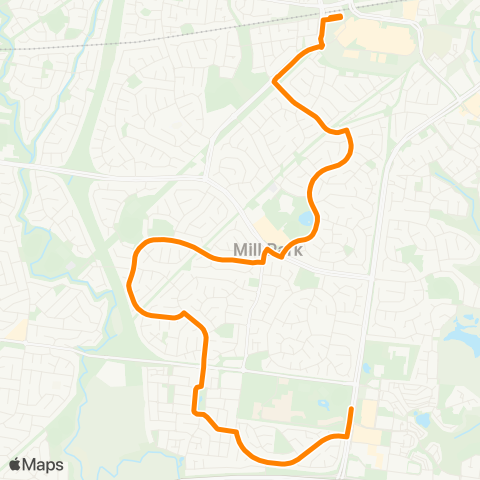 Others South Morang Station - Bundoora RMIT map