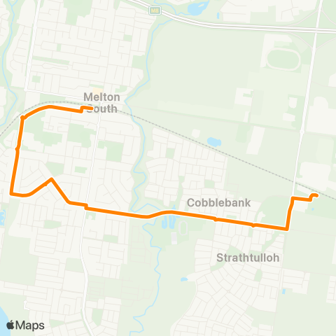 Others Cobblebank Station - Melton Station map