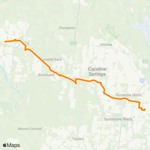 Others Sunshine Station - Melton map