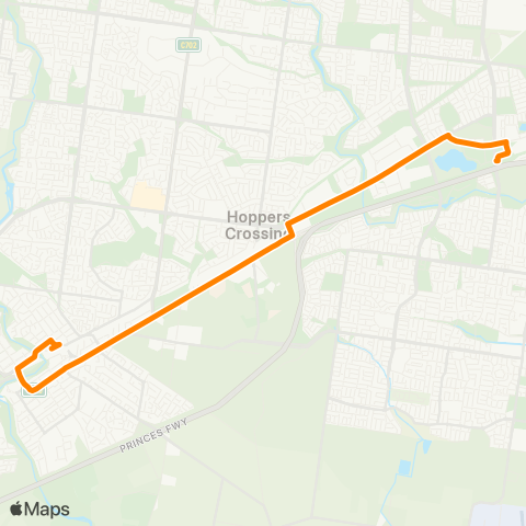 Others Werribee Sta - Williams Landing Sta map