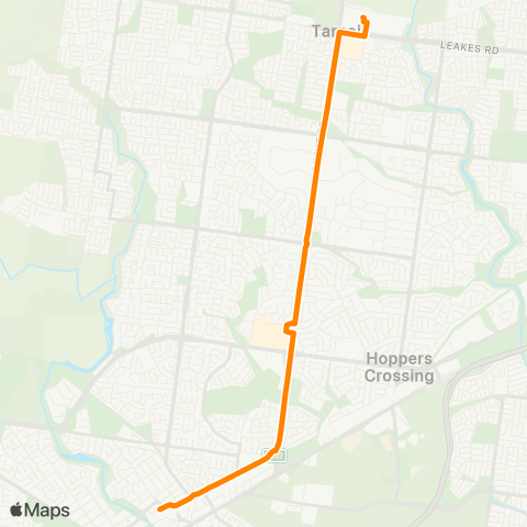 Others Werribee Station - Tarneit Station map