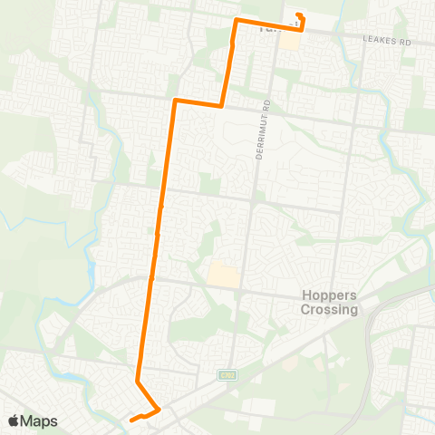 Others Werribee Station - Tarneit Station map