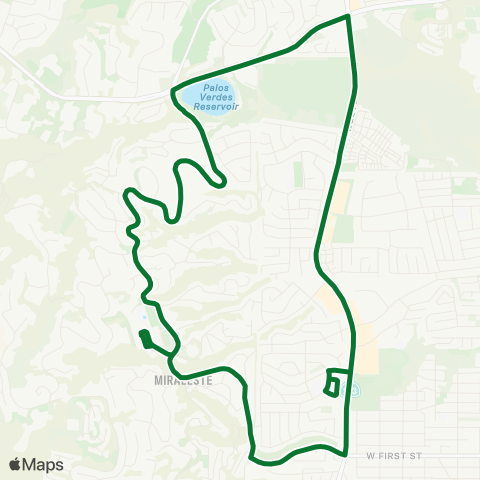 PVPTA Crestridge - Eastview map