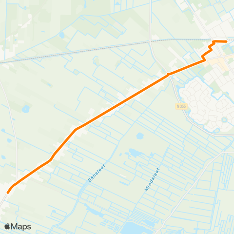 Qbuzz Opstapper Twijzel - Buitenpost map