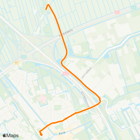 Qbuzz Opstapper Terband - Heerenveen map