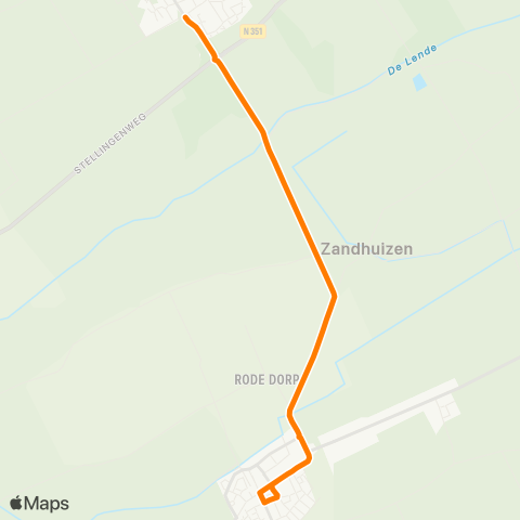 Qbuzz Opstapper Oldeberkoop - Noordwolde map