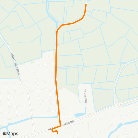 Qbuzz Opstapper Aalsum - Dokkum map