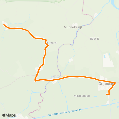 Qbuzz Opstapper Kollumerpomp - Grijpskerk map