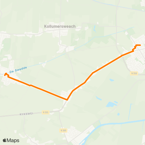 Qbuzz Twijzelerheide - Buitenpost Station map