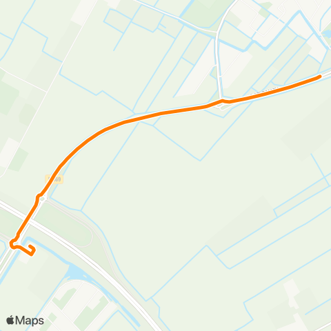 Qbuzz Rottevalle - Drachten Carpool Noord map