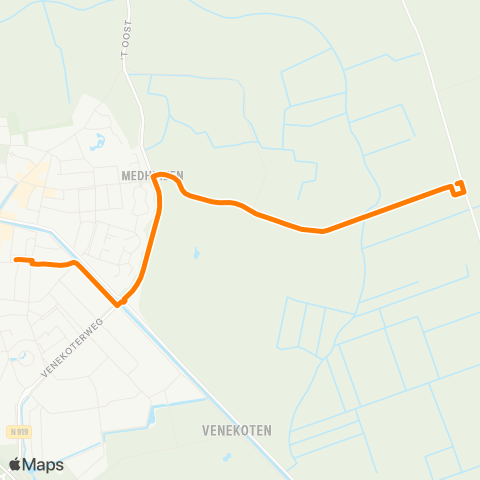 Qbuzz Fochteloo - Oosterwolde Busstation map