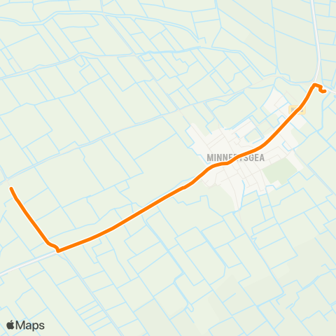 Qbuzz Firdgum - Minnertsga Mooie Paal map