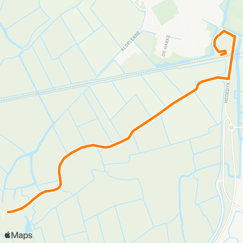 Qbuzz Blessum - Deinum Station map