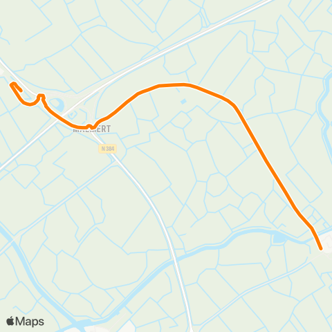 Qbuzz Baard - Winsum Busstation map