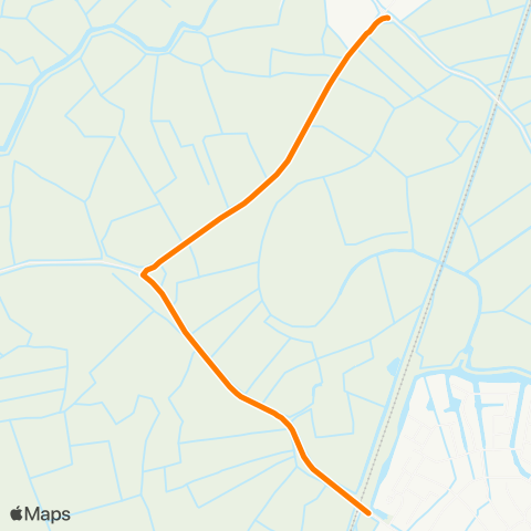 Qbuzz Jorwert - Mantgum Station map