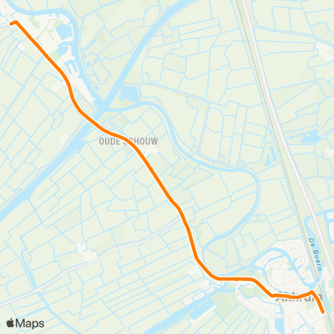 Qbuzz Jirnsum-Dorp - Akkrum Station map