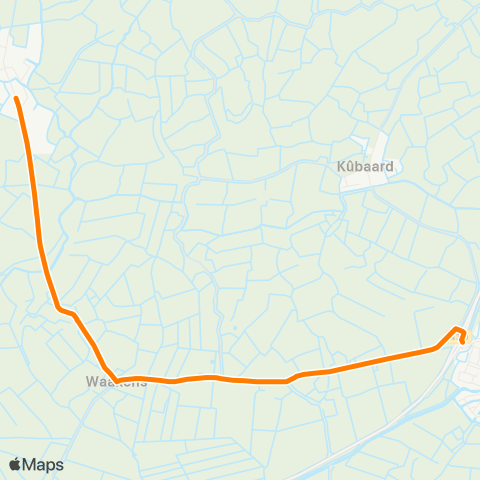 Qbuzz Lollum - Wommels Provincialeweg map