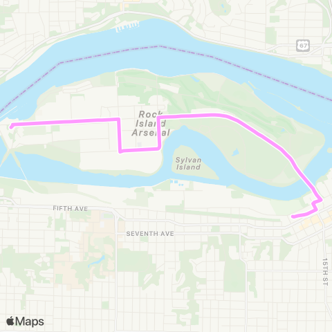 MetroLINK  map