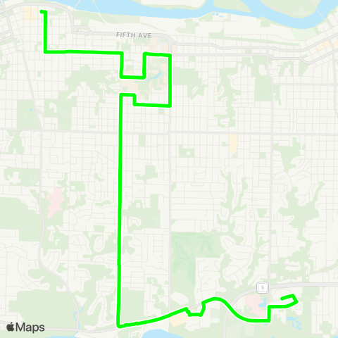 MetroLINK  map