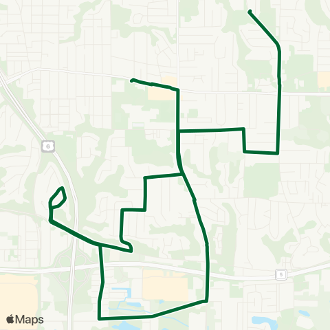 MetroLINK  map