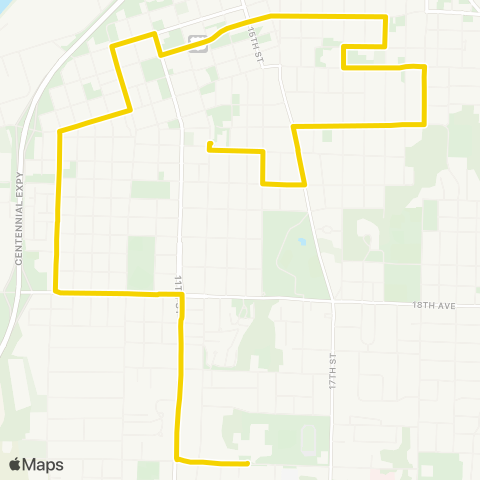 MetroLINK  map