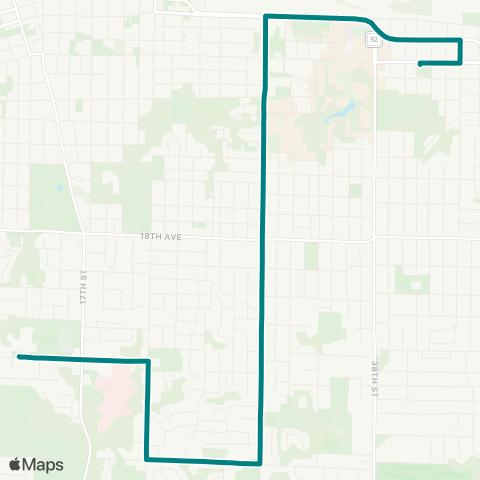 MetroLINK  map