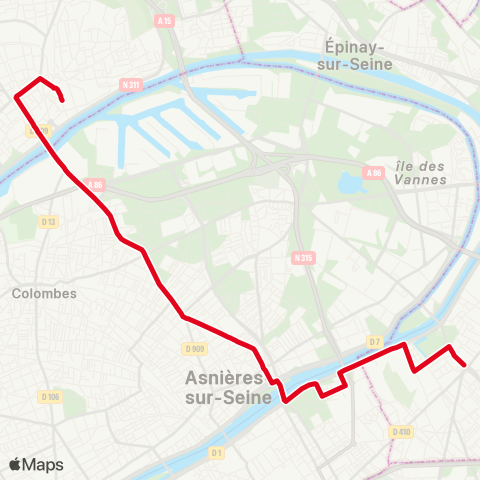 RATP Gabriel Peri-Metro - Gare d'Argenteuil map