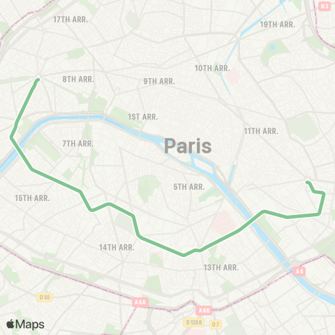 RATP Nation - Charles de Gaulle-Étoile map