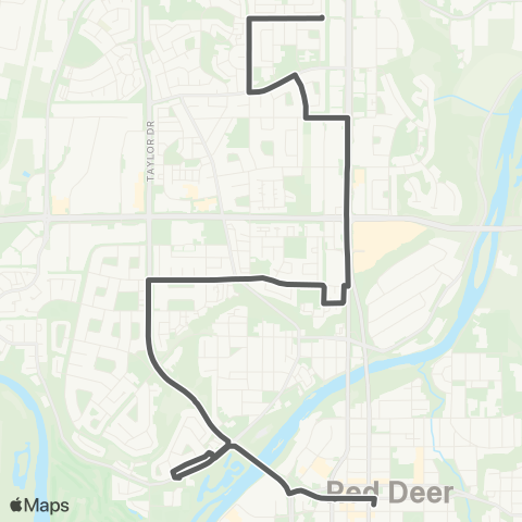 RDT Pines - Normandeau map