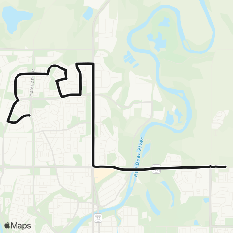 RDT Johnstone & Kentwood to Sjhs map