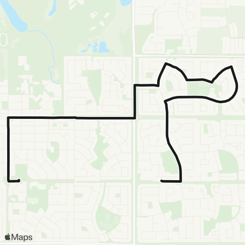 RDT Rosedale & Deerpark Village to E map