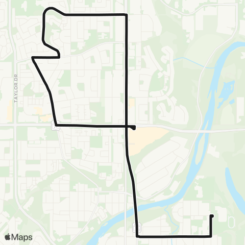 RDT Normandeau North & Glendale to L map